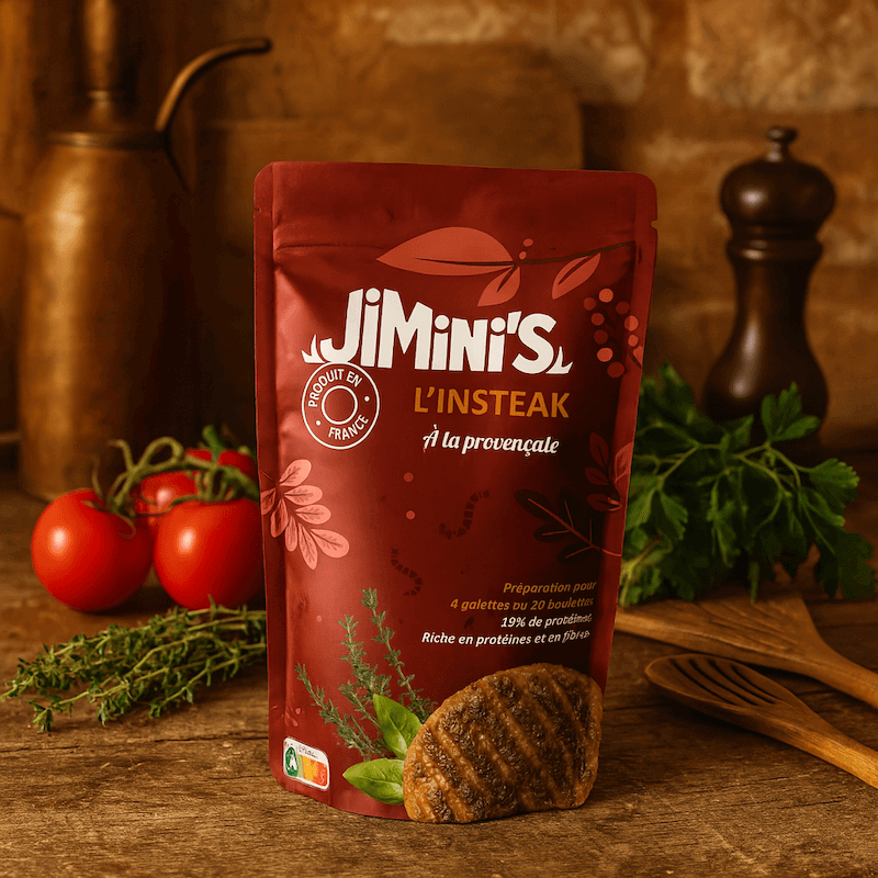 Insteak à la Provençale - Galette et boulette protéinées saine et durable