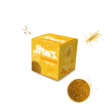 Heuschrecken Curry 10g – würziger Insektensnack