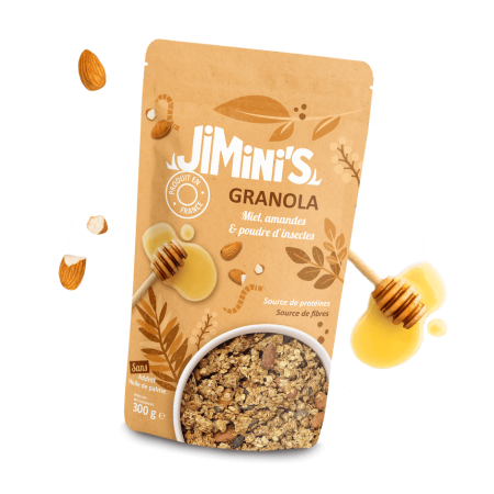 Granola met honing en amandelen — Jimini's
