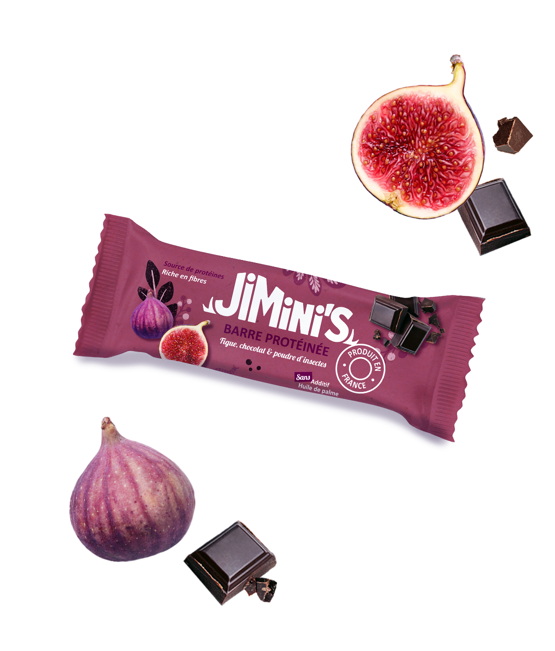 Proteinbar med figen & chokolade 