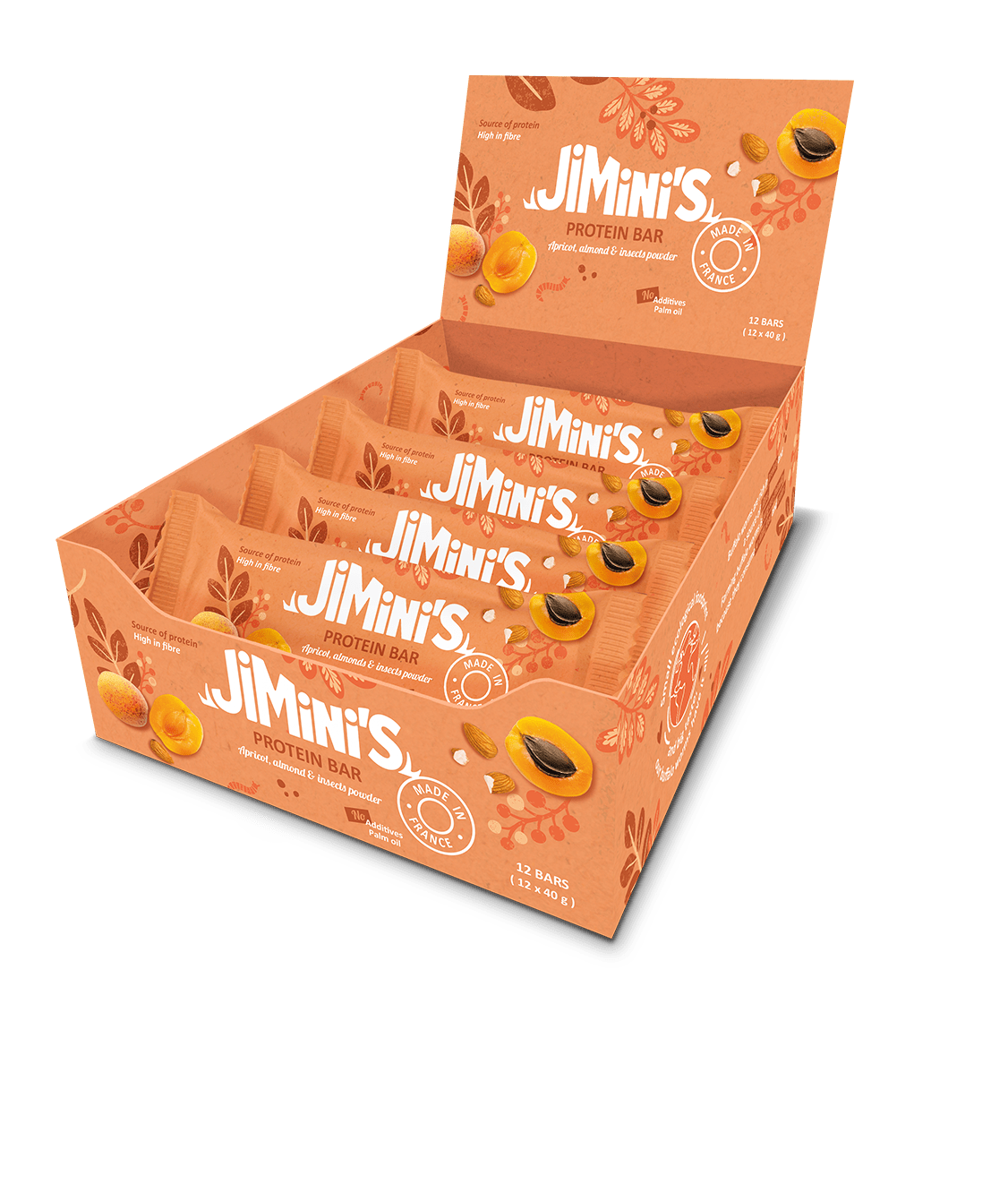 Apricot & almonds protein bar